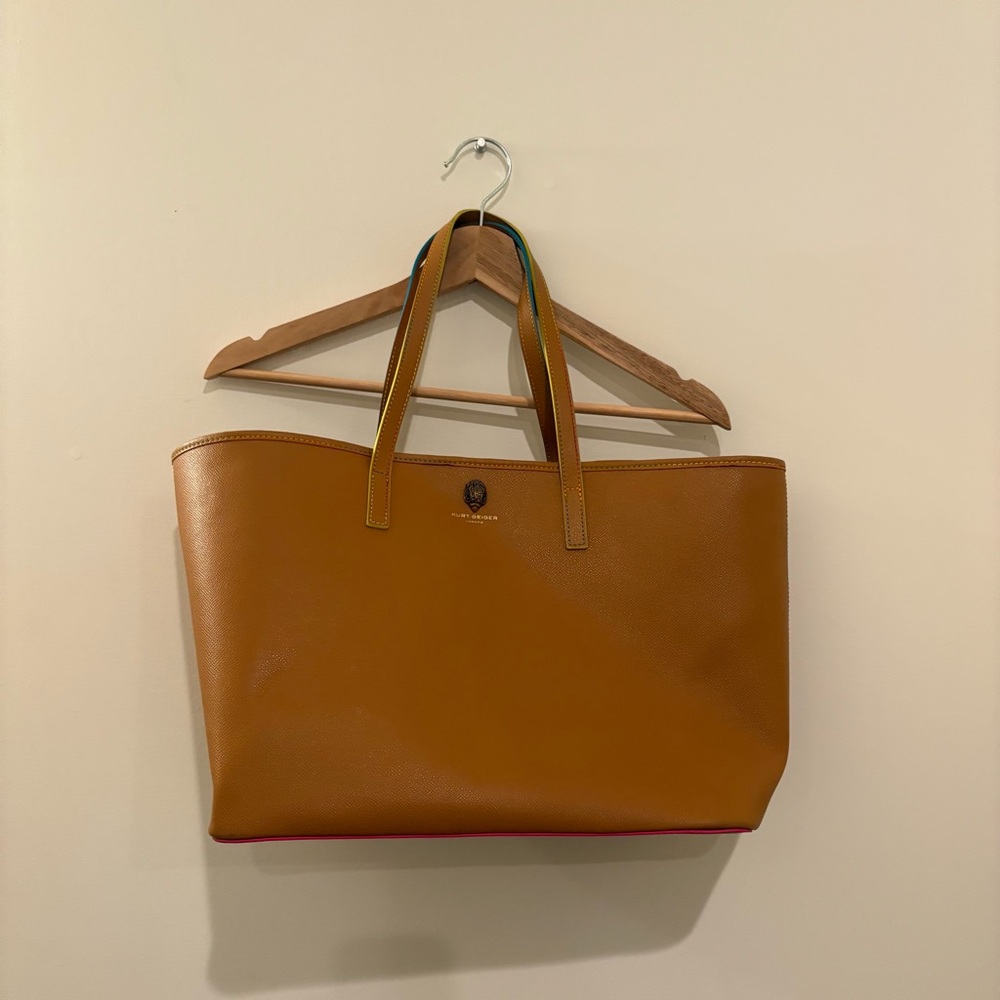 Kurt Geiger Tan Leather Tote